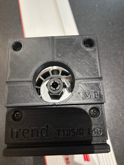 Trend T18S / R 14B Trim Router Guide Rail Adapter to Mafell Track / Guide Rail