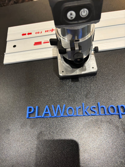 Trend T18S / R 14B Trim Router Guide Rail Adapter to Mafell Track / Guide Rail