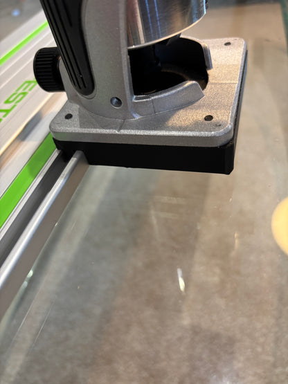 Trend T18S / R 14B Trim Router Guide Rail Base Adapter to fit Festool Track / Guide Rail