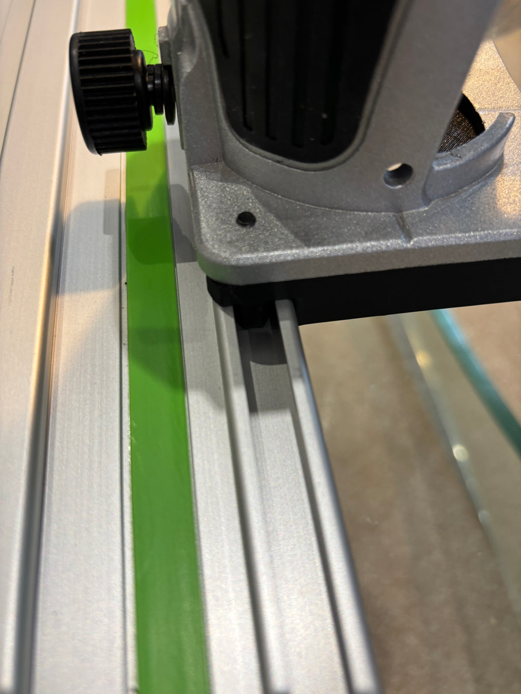 Trend T18S / R 14B Trim Router Guide Rail Base Adapter to fit Festool Track / Guide Rail
