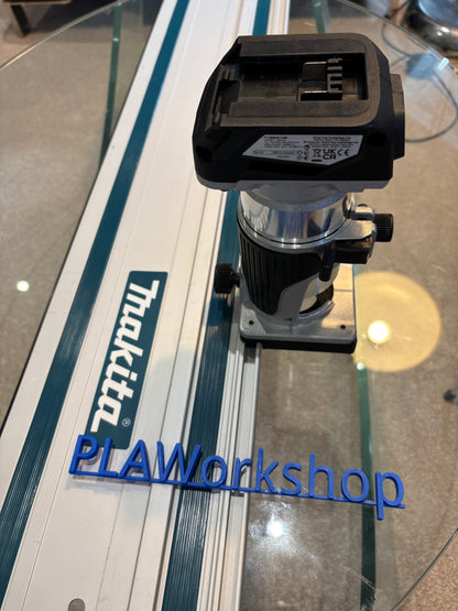 Trend T18S / R 14B Trim Router Guide Rail Adapter to Makita Track / Guide Rail