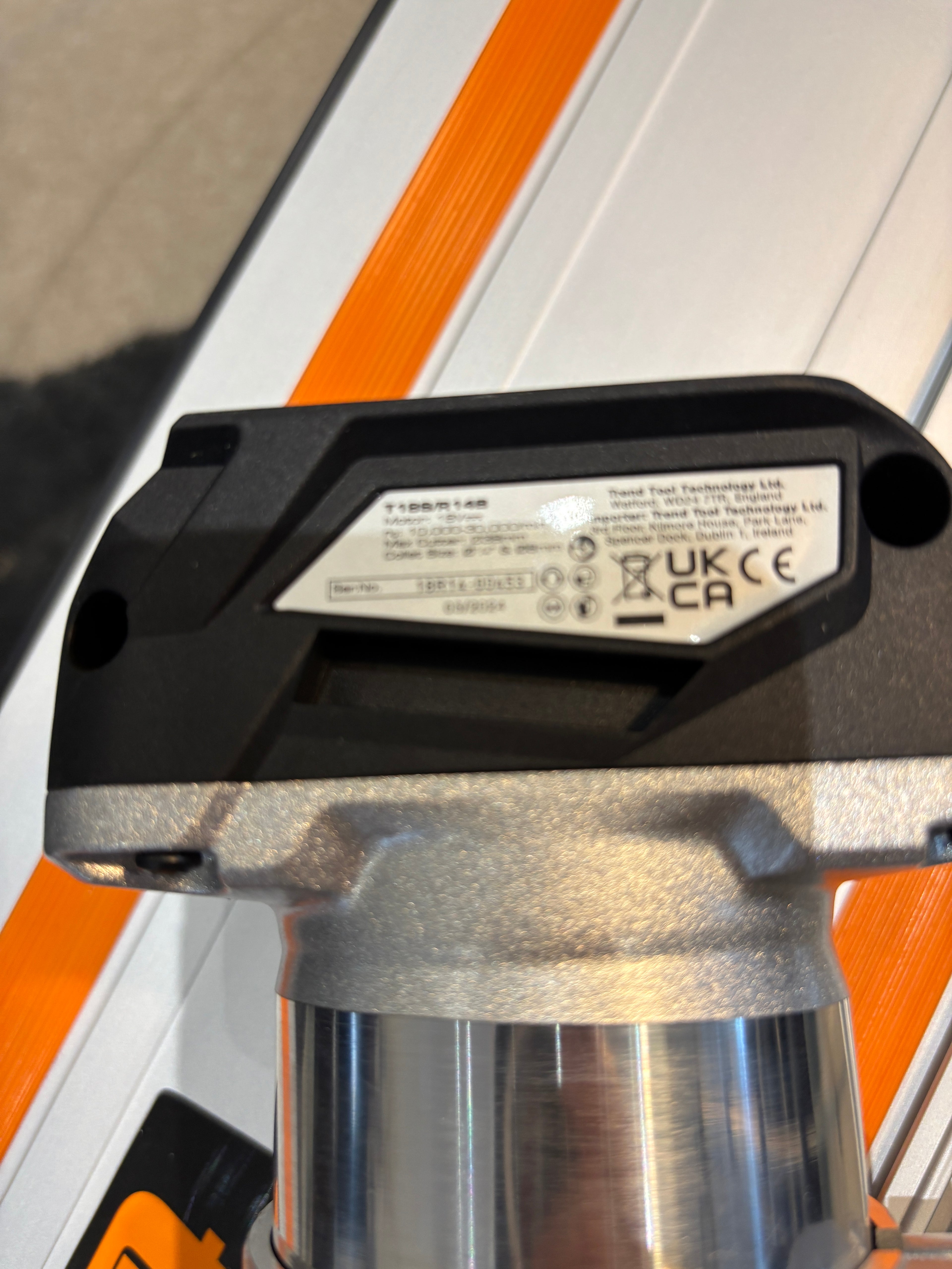Trend T18S / R 14B Trim Router Guide Rail Adapter to Triton Track / Guide Rail