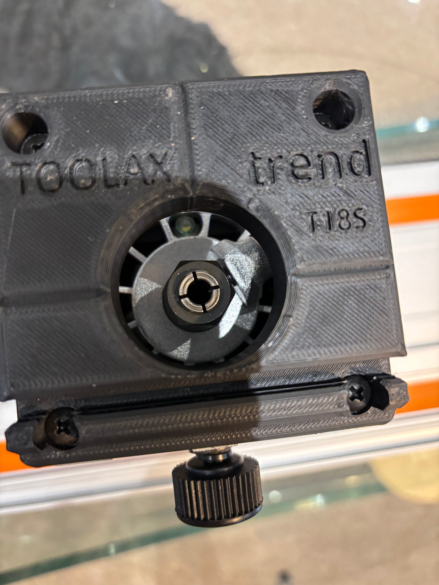 Trend T18S / R 14B Trim Router Guide Rail Adapter to Triton Track / Guide Rail