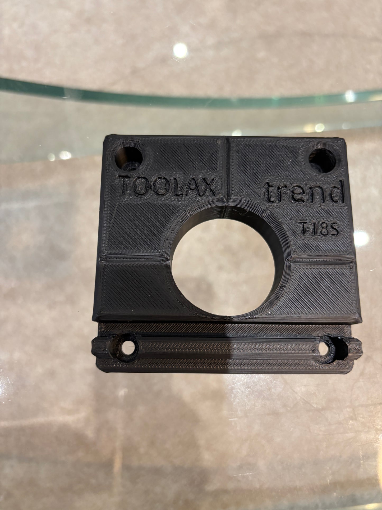 Trend T18S / R 14B Trim Router Guide Rail Adapter to Makita Track / Guide Rail