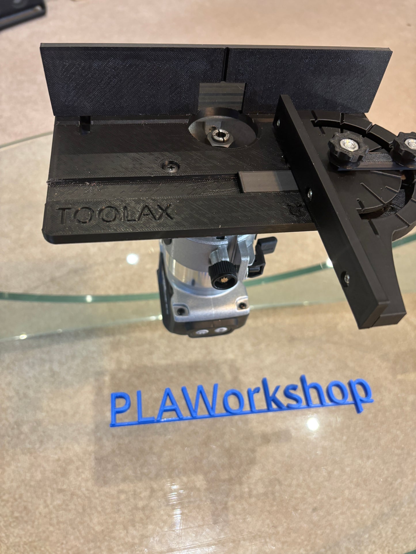 Mini Bench Top Router Table with Angle/Fence Guide for Trend T18S /R14B