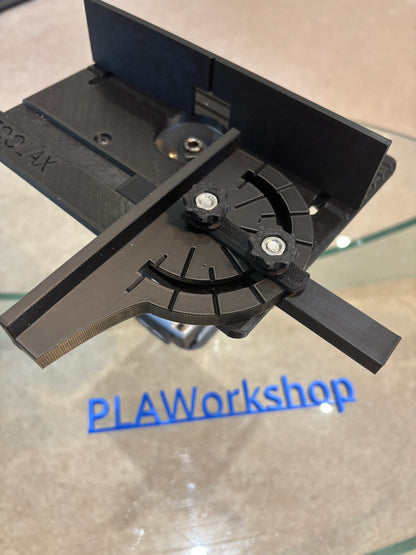 TOOLAX Mini Bench Top Router Table with Angle/Fence Guide