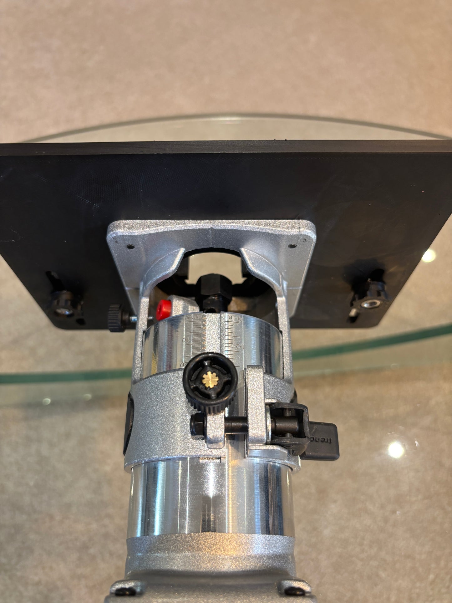 Mini Bench Top Router Table with Angle/Fence Guide for Trend T18S /R14B
