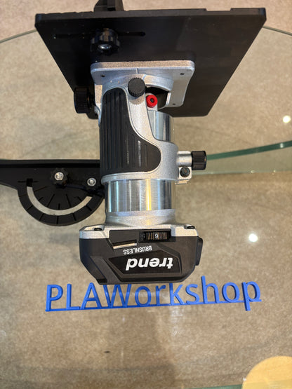 TOOLAX Mini Bench Top Router Table with Angle/Fence Guide