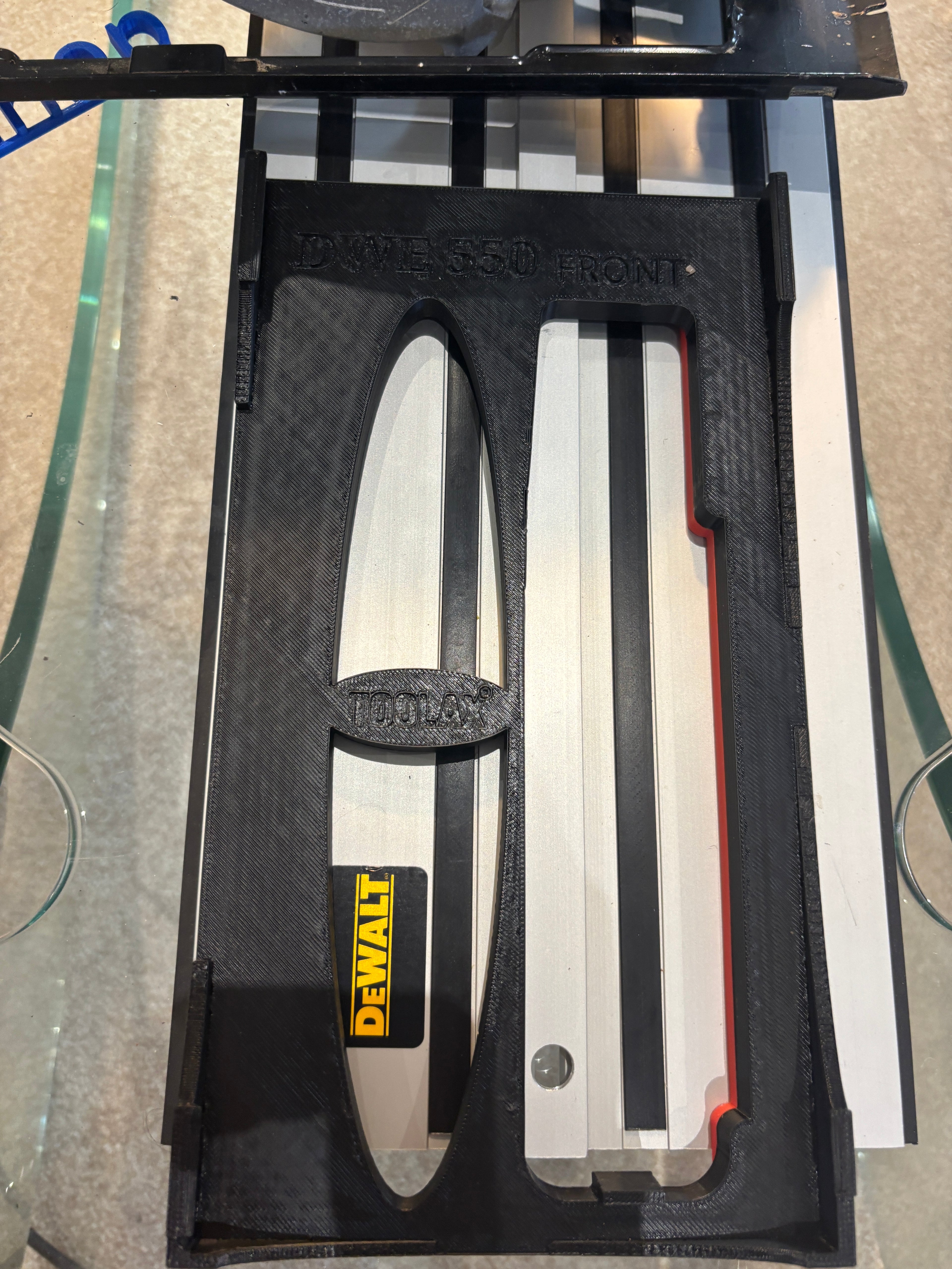 Dewalt DWE550 Adaptor base / Skid plate for Circular Saw to fit Dewalt Guide rail