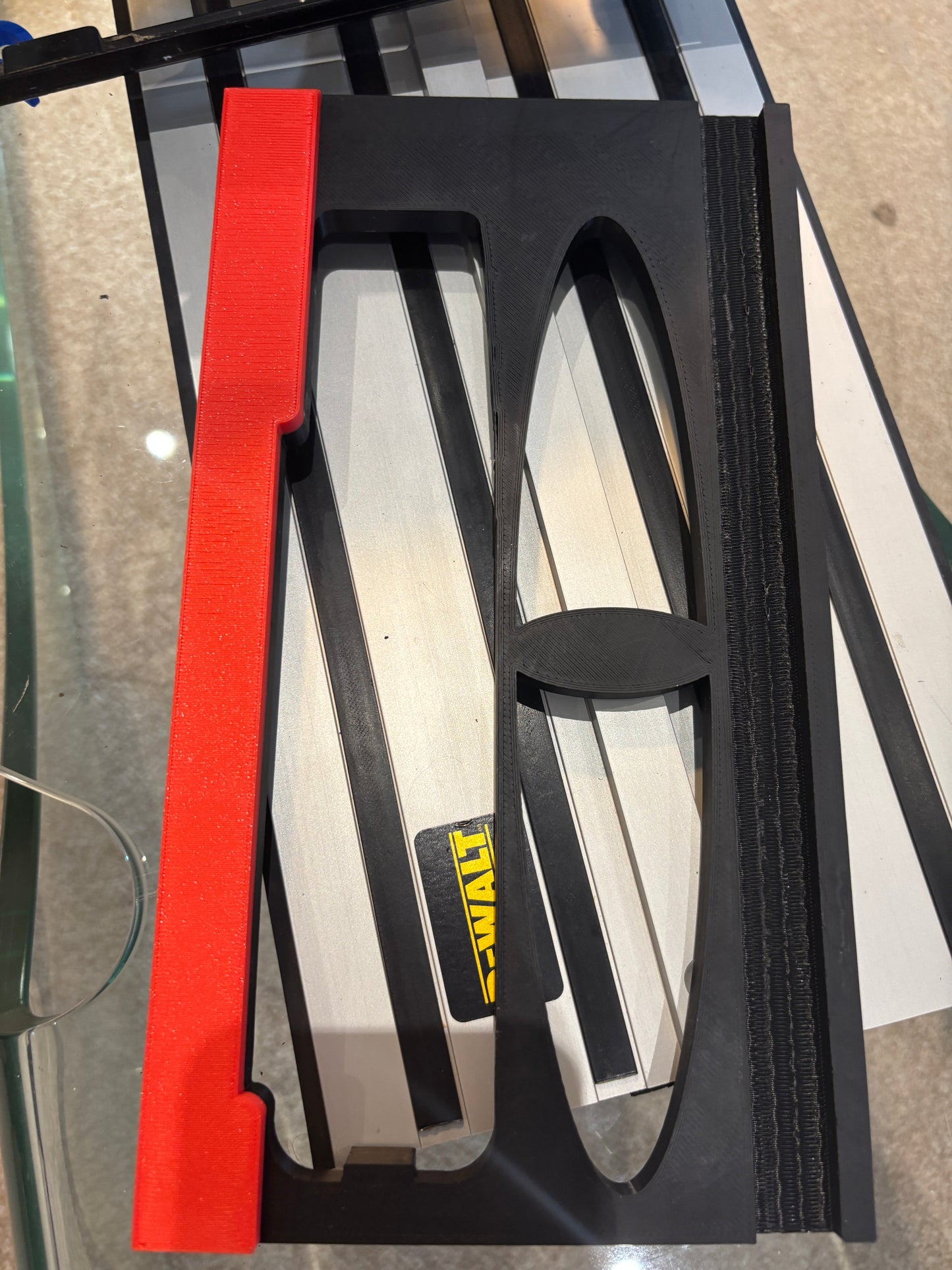 TOOLAX Adaptor for Dewalt DWE550 Circular Saw – Fits Dewalt Guide Rail