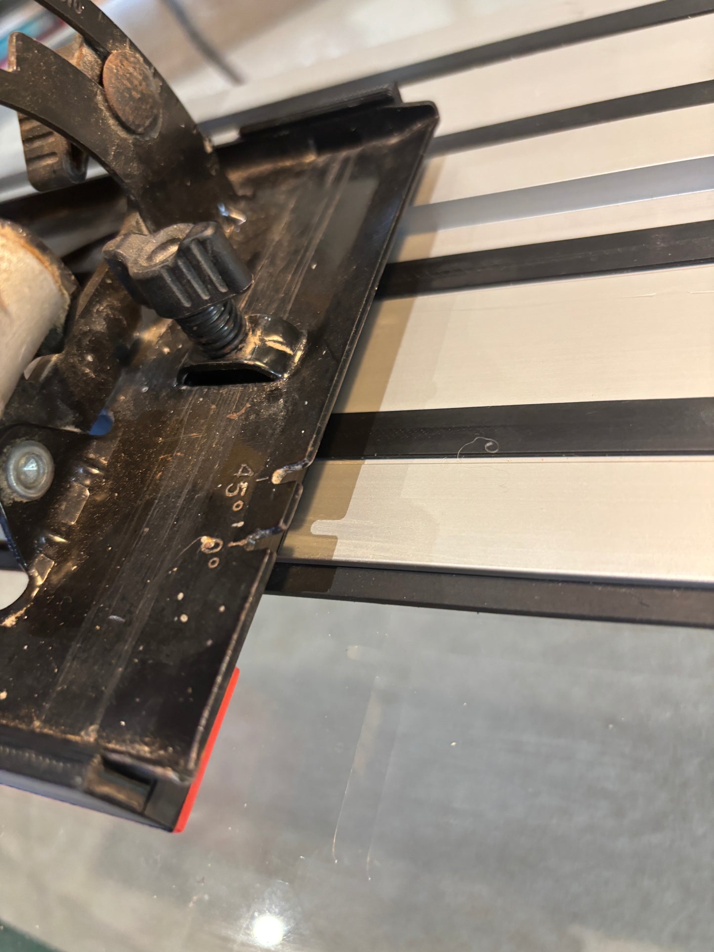 TOOLAX Adaptor for Dewalt DWE550 Circular Saw – Fits Dewalt Guide Rail