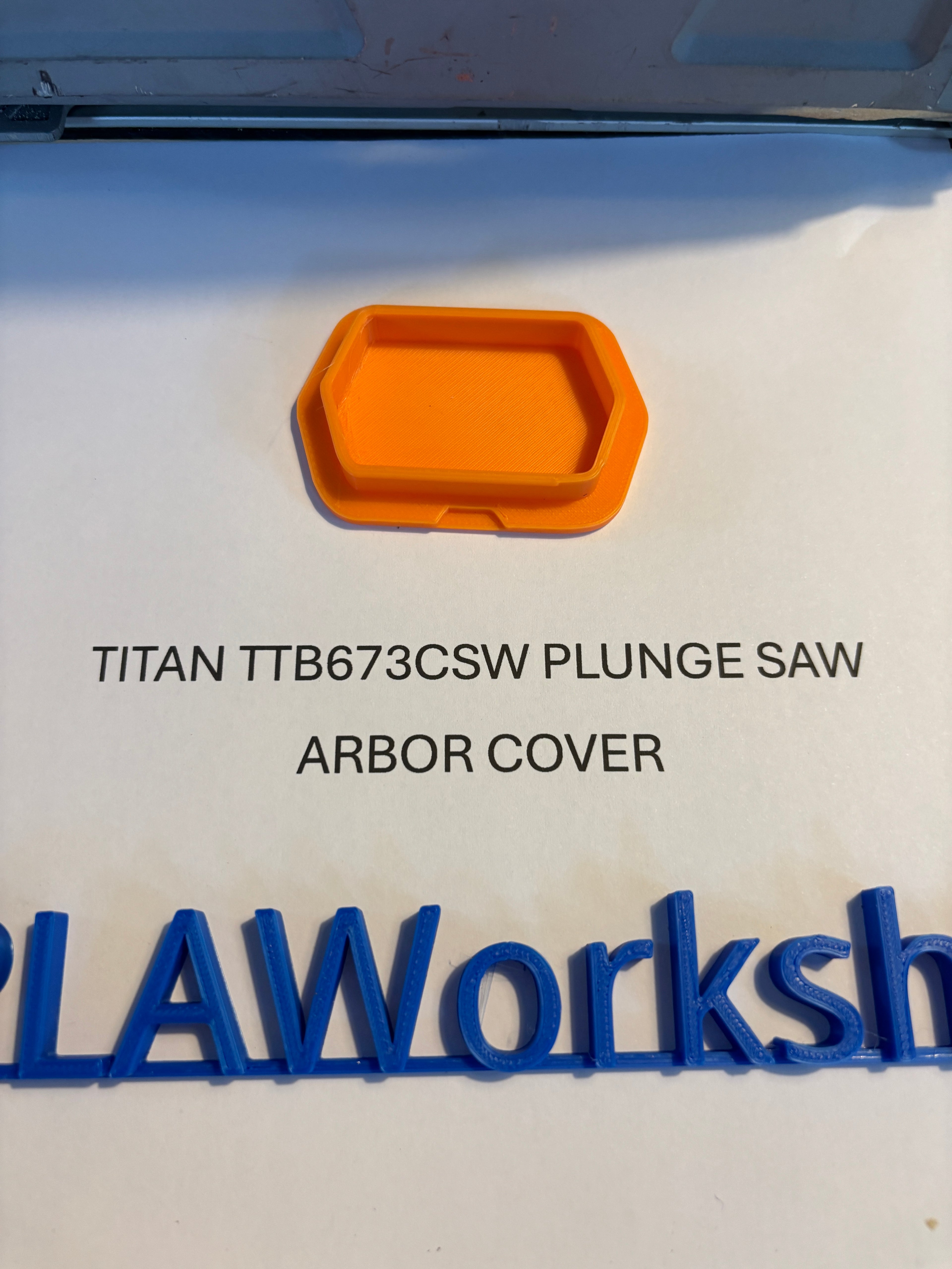 Dust Cover / Arbor Cover to fit TITAN TTB673CSW