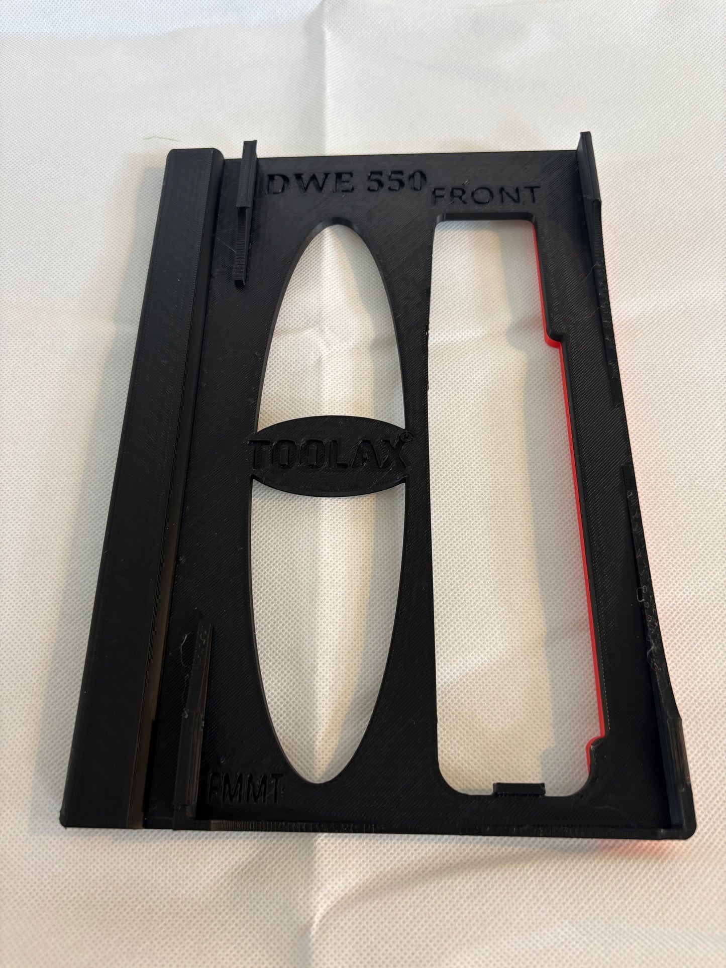 TOOLAX Adaptor base / Skid plate for Circular Saw DWE550 to fit Titan Guide rail