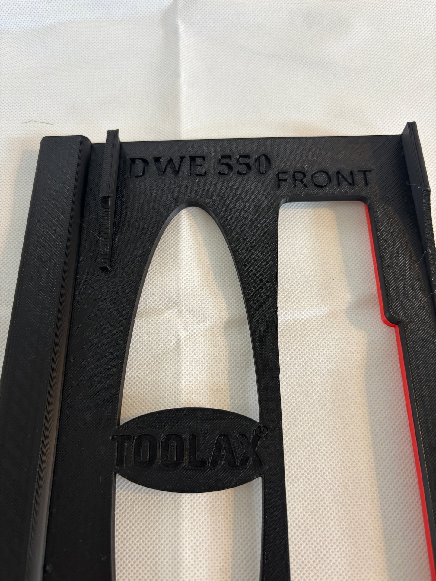 TOOLAX Adaptor base / Skid plate for Circular Saw DWE550 to fit Titan Guide rail