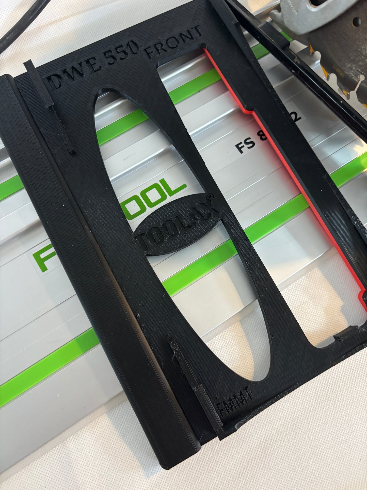 Dewalt DWE550 Adaptor base / Skid plate for Circular Saw to fit Festool Guide rail