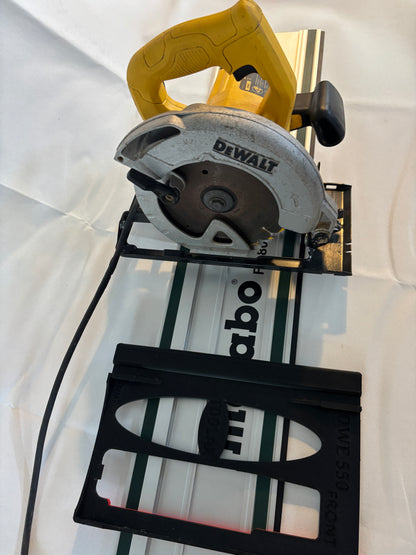 Dewalt DWE550 Adaptor base / Skid plate for Circular Saw to fit Metabo Guide rail