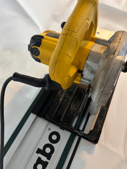 Dewalt DWE550 Adaptor base / Skid plate for Circular Saw to fit Metabo Guide rail