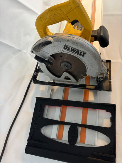 Dewalt DWE550 Adaptor base / Skid plate for Circular Saw to fit Evolution Guide rail