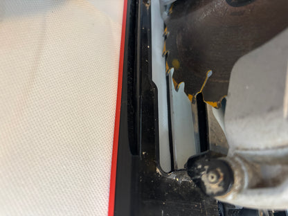 TOOLAX Adaptor base / Skid plate for Circular Saw DWE550 to fit Titan Guide rail