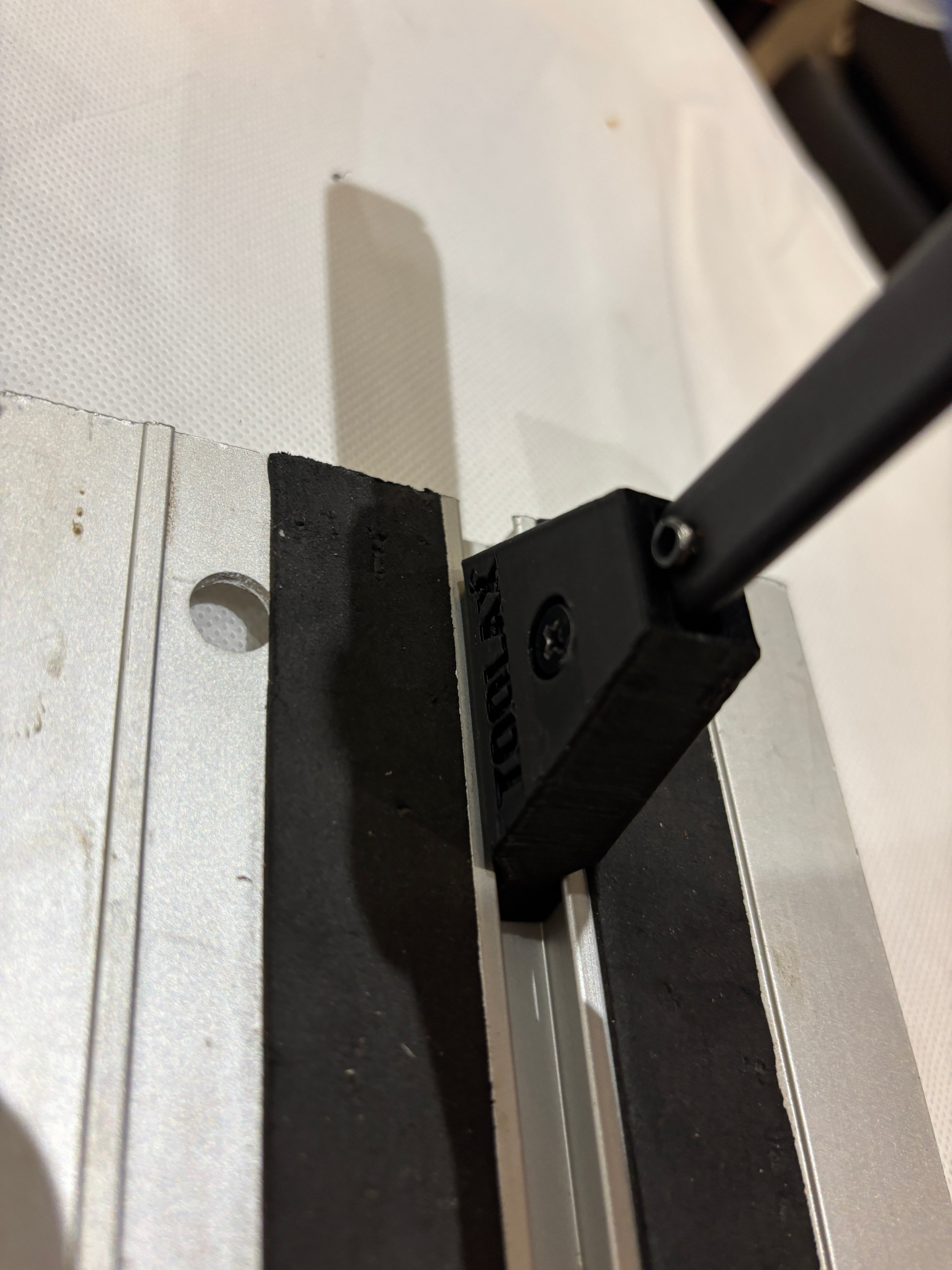TOOLAX Quick Grip Clamp Adaptor to fit Titan Guide Rail with Riser block
