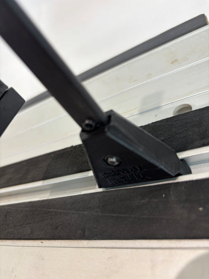 Pair of TOOLAX Quick Grip Clamp Adaptor to fit Titan Guide Rail with Riser block