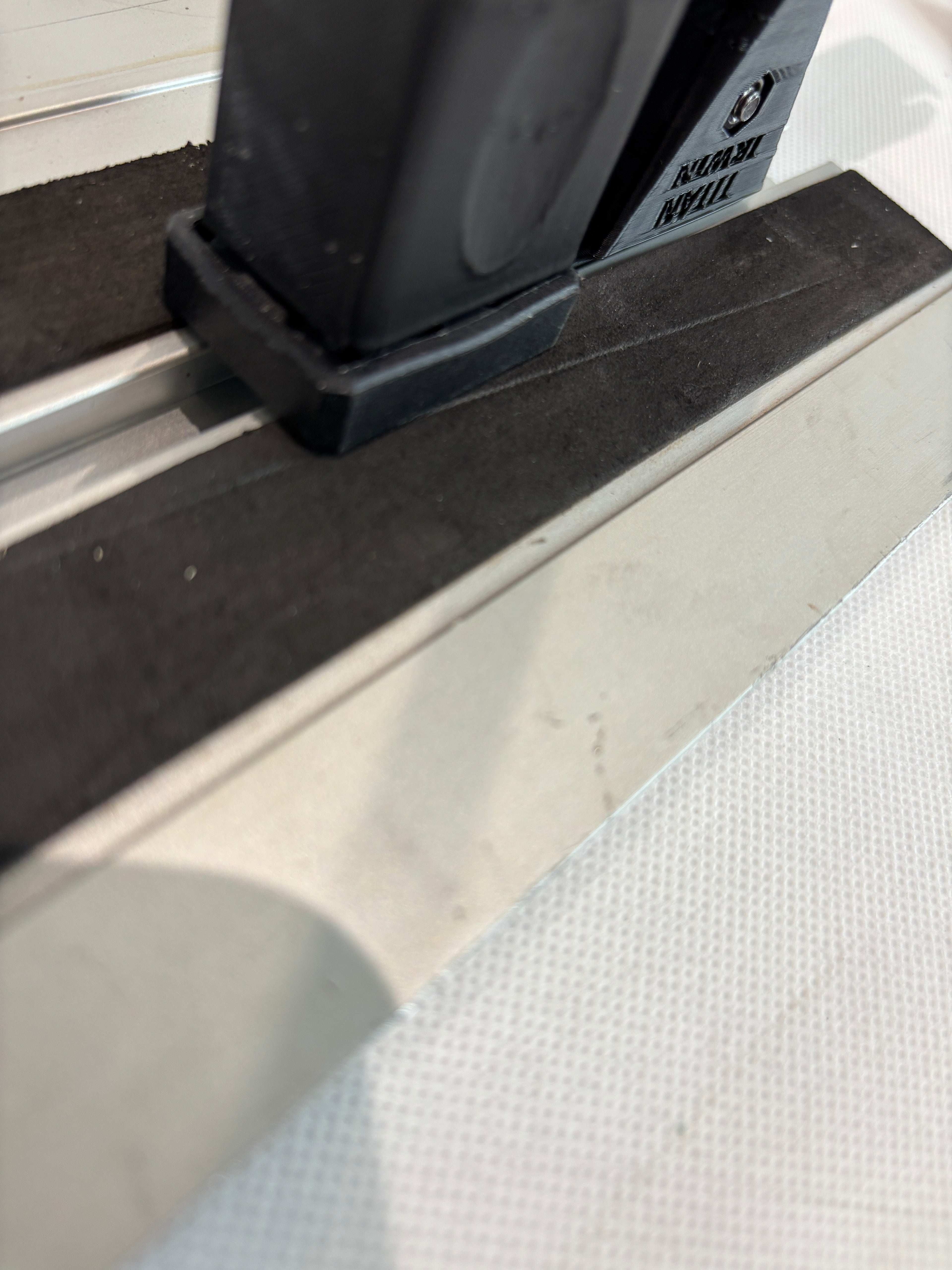 Pair of TOOLAX Quick Grip Clamp Adaptor to fit Titan Guide Rail with Riser block