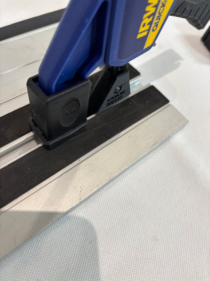 Pair of TOOLAX Quick Grip Clamp Adaptor to fit Titan Guide Rail with Riser block