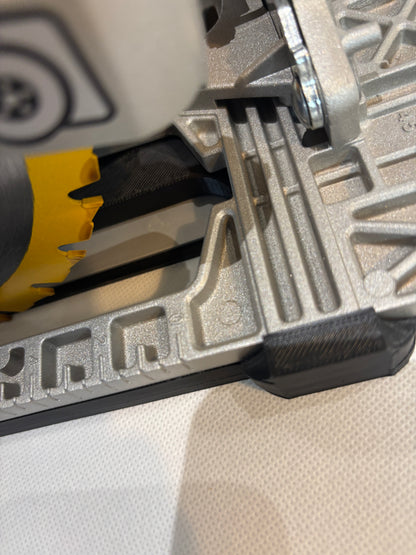 Dewalt DCS572 Adaptor base / Skid plate / Shoe for Circular Saw compatible with Makita Guide rail