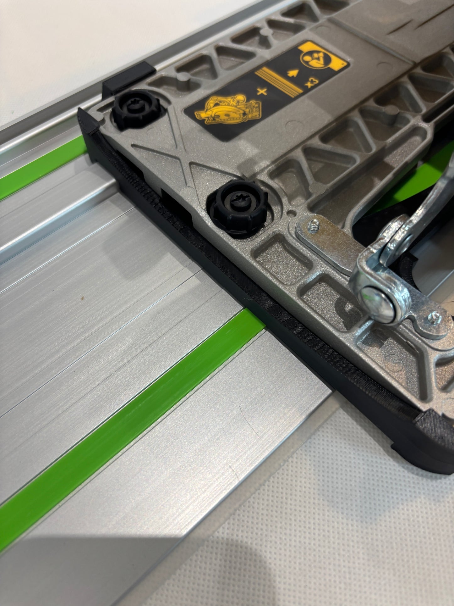 Dewalt DCS572 Adaptor base / Skid plate / Shoe for Circular Saw compatible with Festool Guide rail