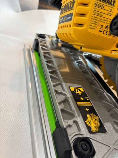 Dewalt DCS572 Adaptor base / Skid plate / Shoe for Circular Saw compatible with Festool Guide rail