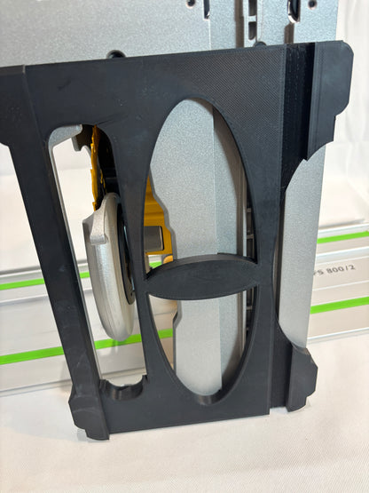 Dewalt DCS572 Adaptor base / Skid plate / Shoe for Circular Saw compatible with Festool Guide rail