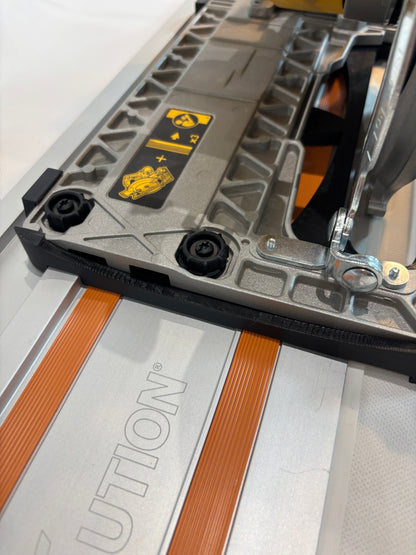 Dewalt DCS572 Adaptor base / Skid plate / Shoe for Circular Saw compatible with Evolution Guide rail