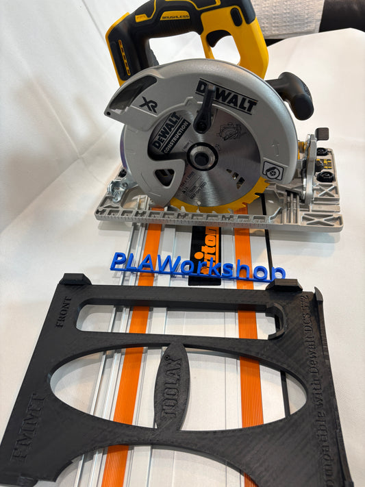 Dewalt DCS572 Adaptor base / Skid plate / Shoe for Circular Saw compatible with Triton Guide rail