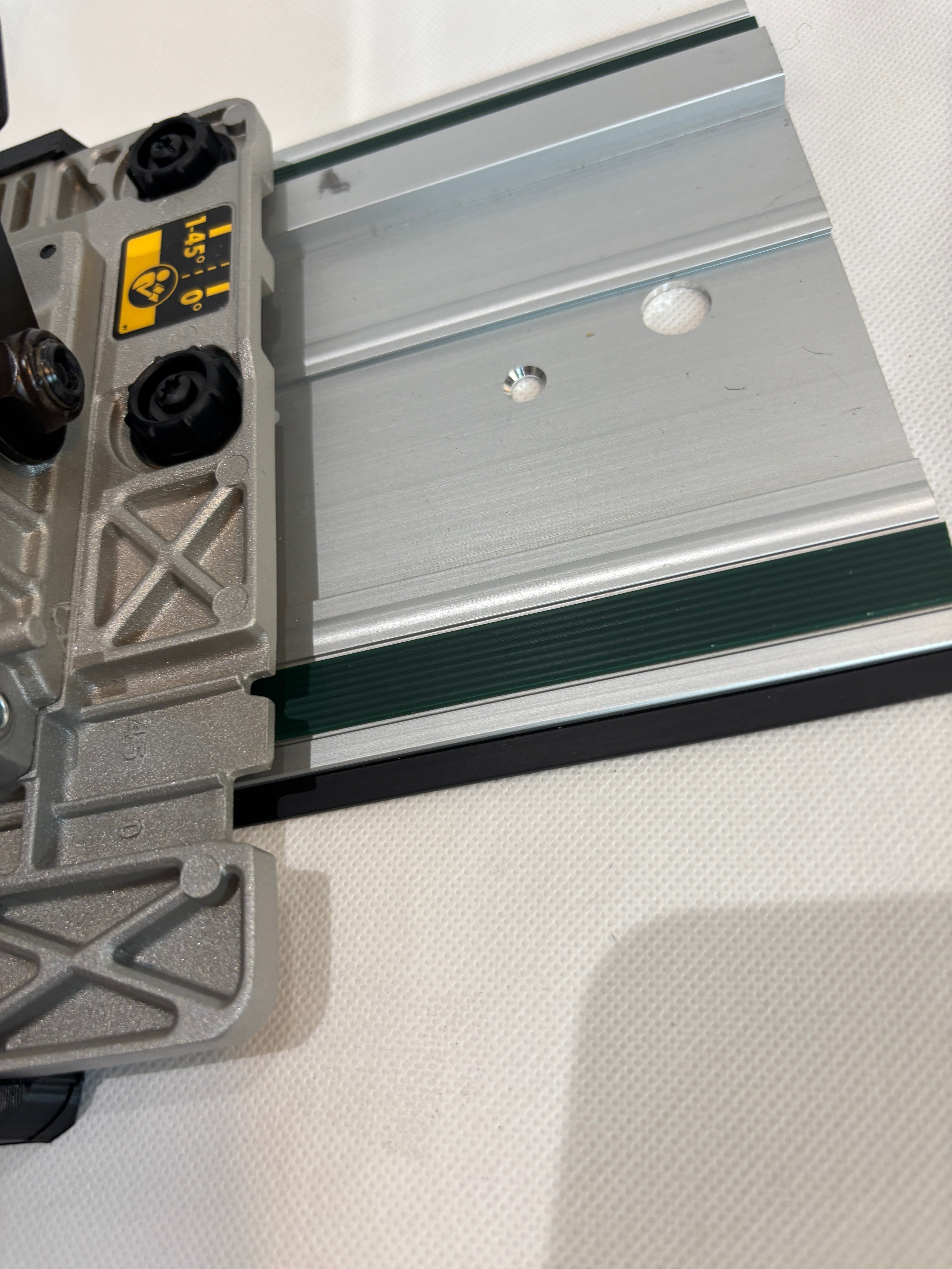 Dewalt DCS572 Adaptor base / Skid plate / Shoe for Circular Saw compatible with Metabo Guide rail