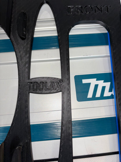 TOOLAX Adaptor Base / Skid plate, compatible with Makita DHS660 / XSH04 Circular saw to fit Makita Guide Rail