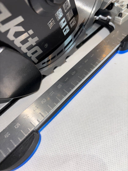 TOOLAX Adaptor Base / Skid plate, compatible with Makita DHS660 / XSH04 Circular saw to fit Makita Guide Rail