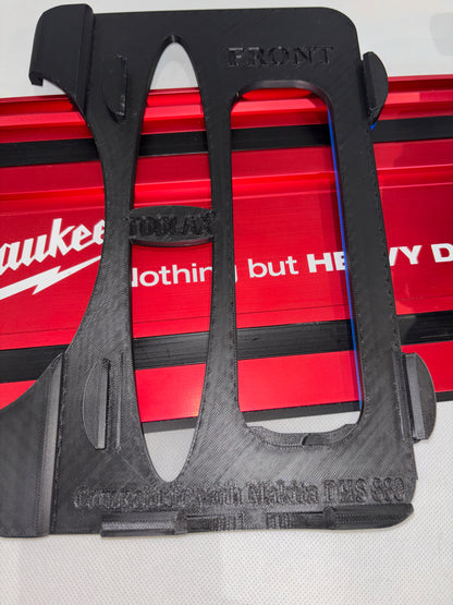 TOOLAX Adaptor Base / Skid plate, compatible with Makita DHS660 / XSH04 Circular saw to fit Milwaukee Guide Rail