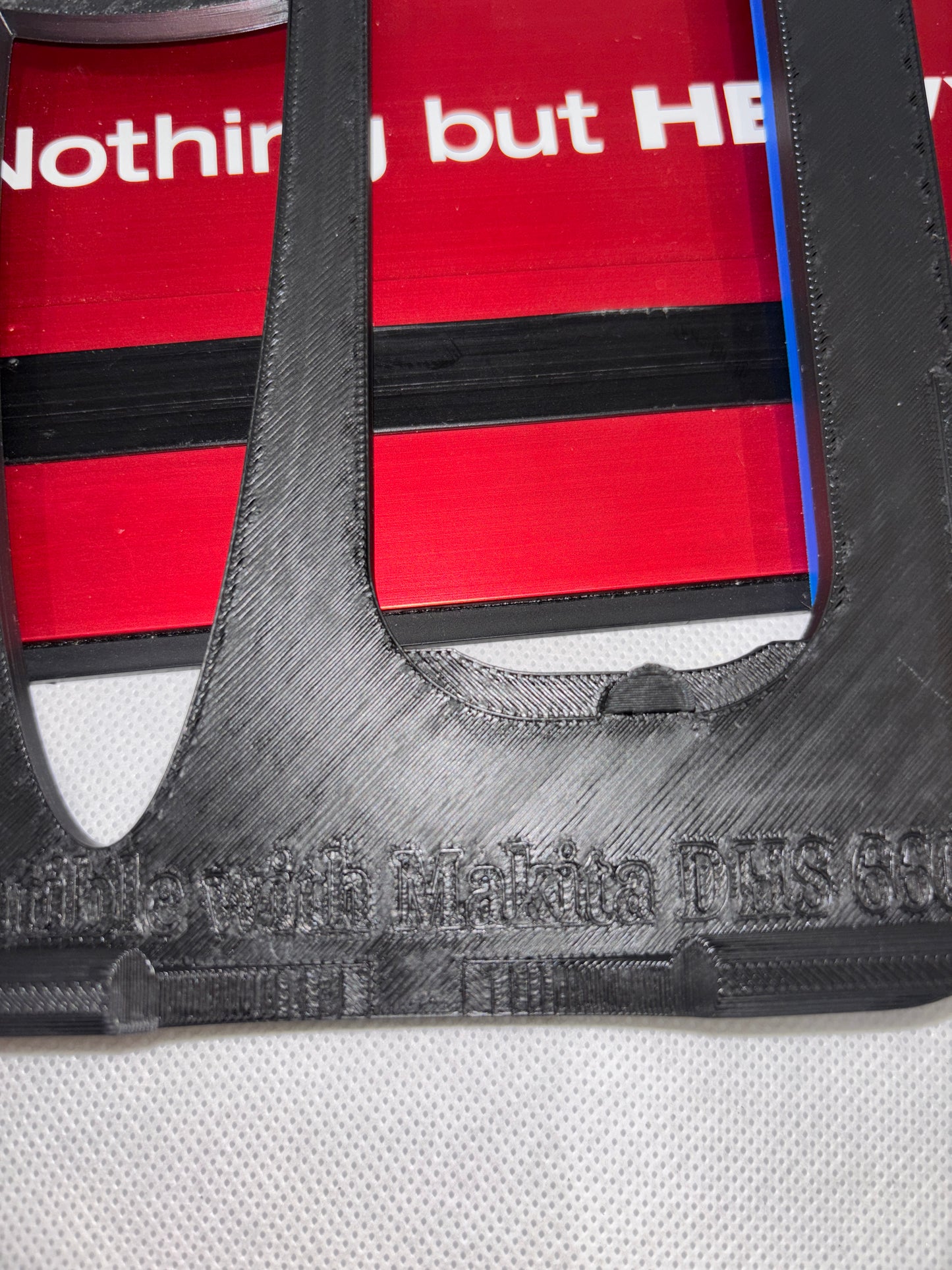 TOOLAX Adaptor Base / Skid plate, compatible with Makita DHS660 / XSH04 Circular saw to fit Milwaukee Guide Rail