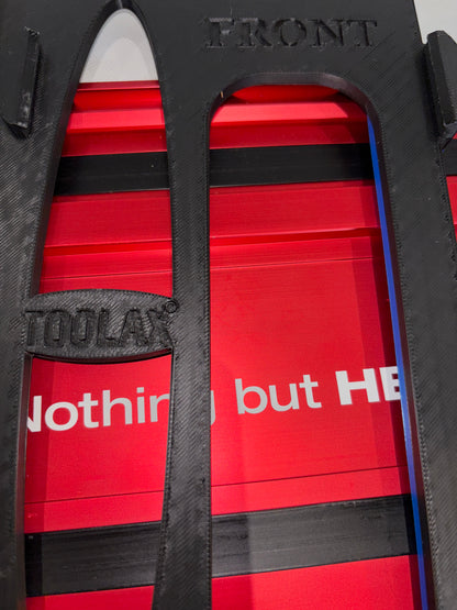 TOOLAX Adaptor Base / Skid plate, compatible with Makita DHS660 / XSH04 Circular saw to fit Milwaukee Guide Rail