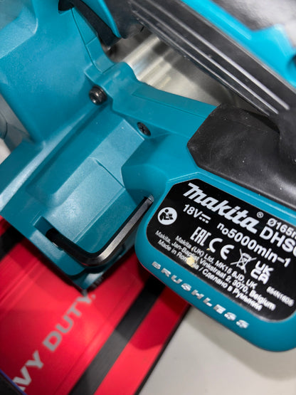 TOOLAX Adaptor Base / Skid plate, compatible with Makita DHS660 / XSH04 Circular saw to fit Milwaukee Guide Rail