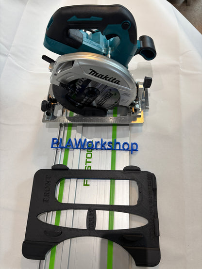 TOOLAX Adaptor Base / Skid plate, compatible with Makita DHS660 / XSH04 Circular saw to fit Festool Guide Rail