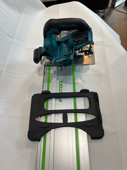 TOOLAX Adaptor Base / Skid plate, compatible with Makita DHS660 / XSH04 Circular saw to fit Festool Guide Rail