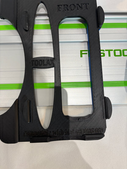 TOOLAX Adaptor Base / Skid plate, compatible with Makita DHS660 / XSH04 Circular saw to fit Festool Guide Rail