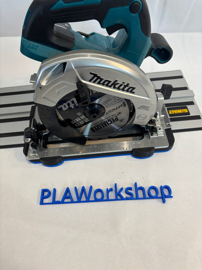 TOOLAX Adaptor Base / Skid plate, compatible with Makita DHS660 / XSH04 Circular saw to fit Dewalt Guide Rail