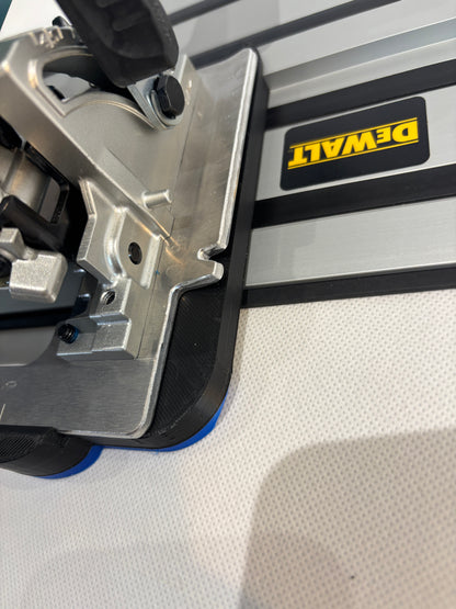 TOOLAX Adaptor Base / Skid plate, compatible with Makita DHS660 / XSH04 Circular saw to fit Dewalt Guide Rail
