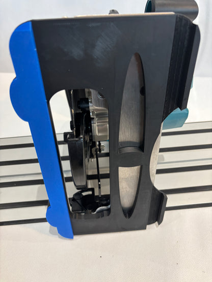 TOOLAX Adaptor Base / Skid plate, compatible with Makita DHS660 / XSH04 Circular saw to fit Dewalt Guide Rail