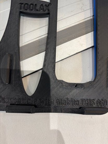 TOOLAX Adaptor Base / Skid plate compatible with Makita DHS660 / XSH04 Circular saw to fit Titan Guide Rail
