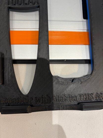 TOOLAX Adaptor Base / Skid plate, compatible with Makita DHS660 / XSH04 Circular saw to fit Triton Guide Rail