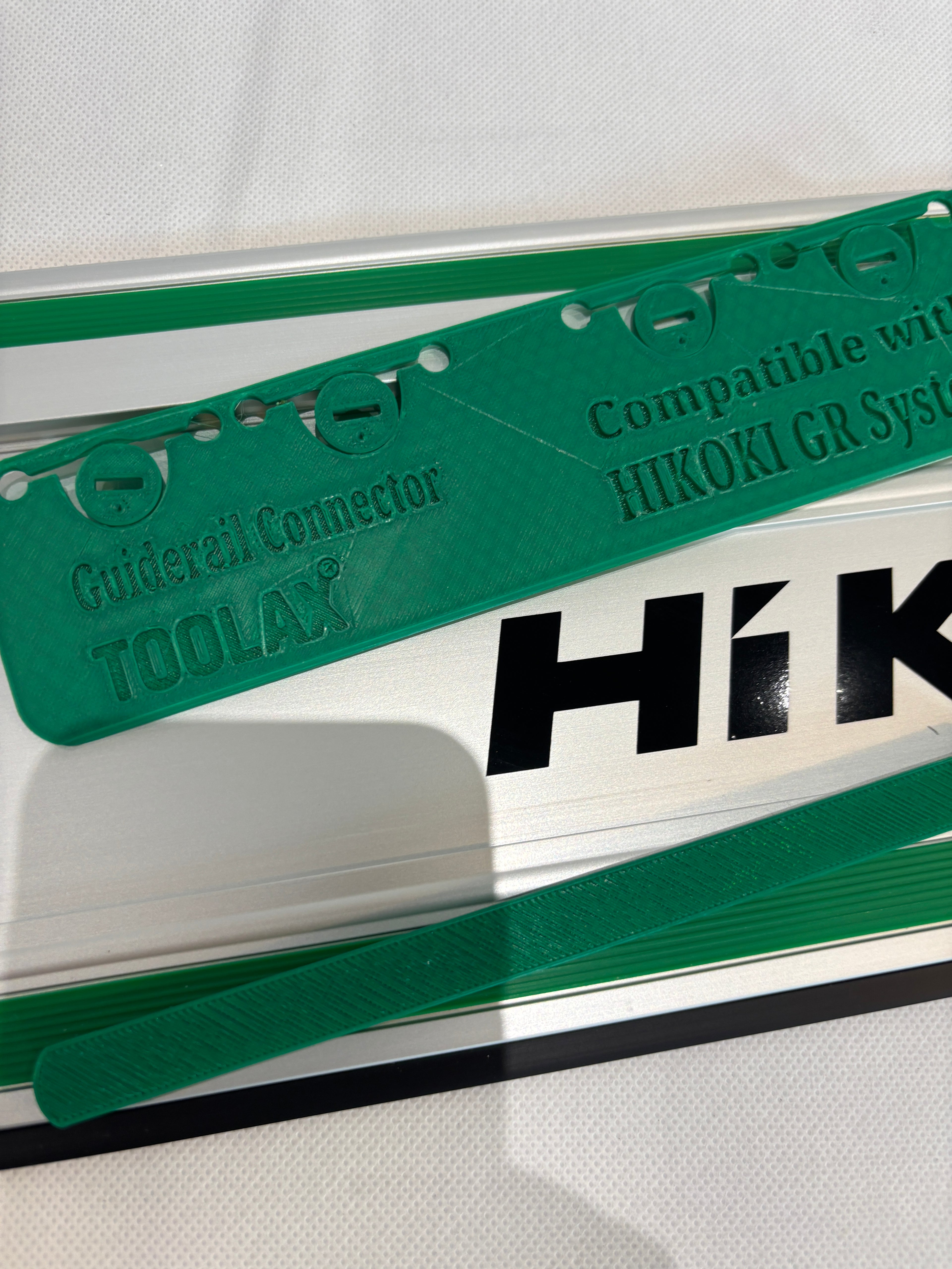 TOOLAX Connector compatible with the Hikoki GR guide rails - Fast, Precise and Secure