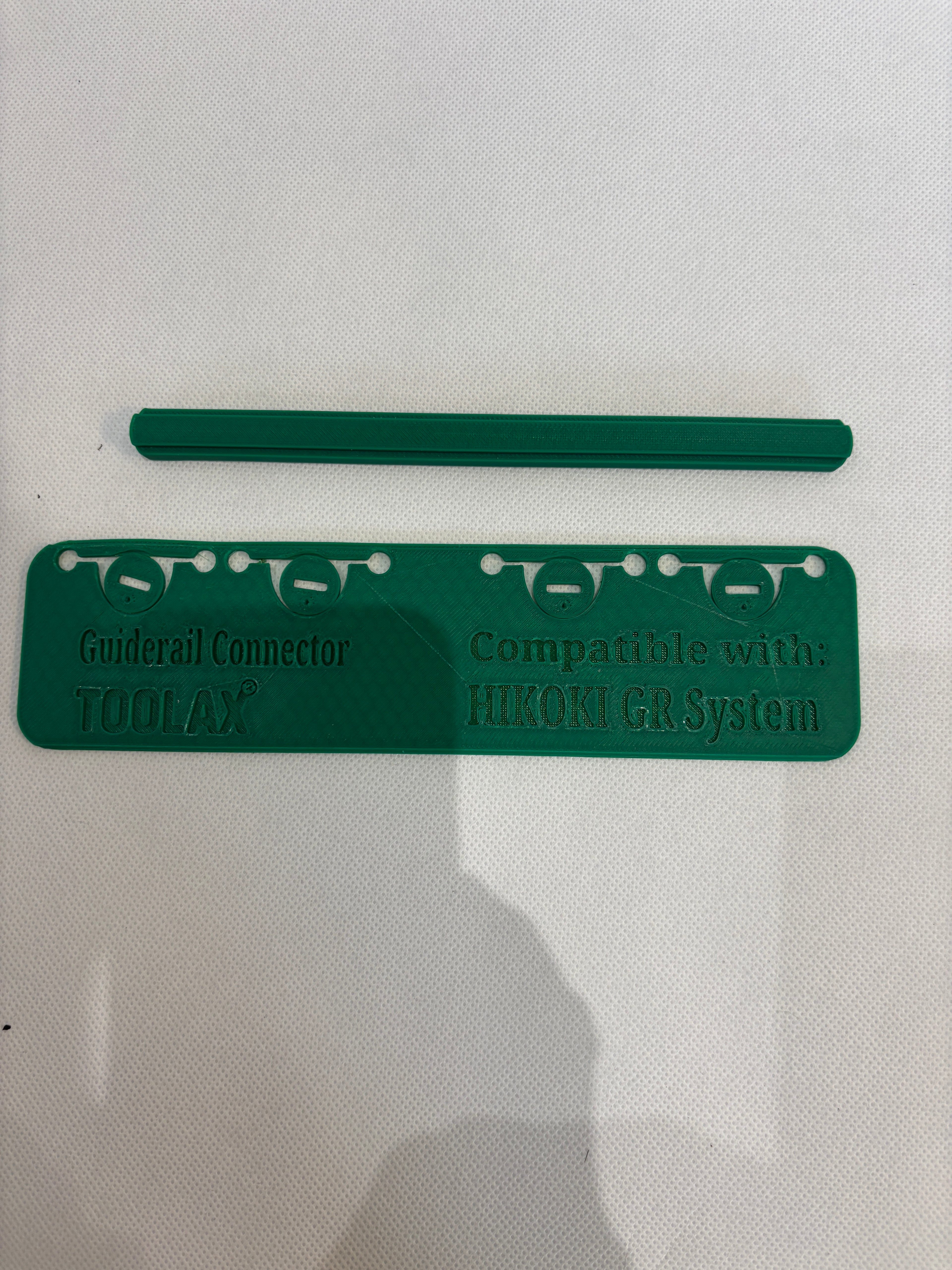 TOOLAX Connector compatible with the Hikoki GR guide rails - Fast, Precise and Secure